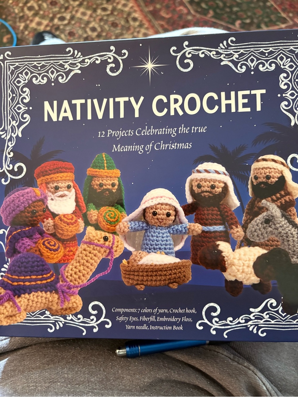 Nativity Crochet Kit NWOT